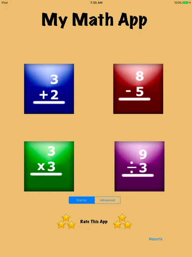 Screenshot 4 My Math Flash Cards App iphone