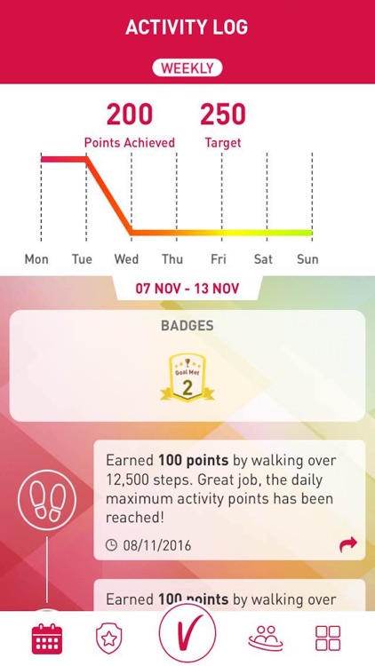 AIA Vitality Weekly Challenge screenshot-4