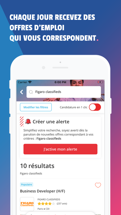 How to cancel & delete Cadremploi : Offres d’Emploi from iphone & ipad 3