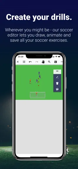 Game screenshot Soccer Drill & Tactic Creator mod apk