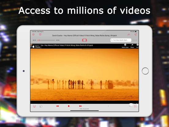 Music TV - Streamer & Video Player (for YouTube)! screenshot