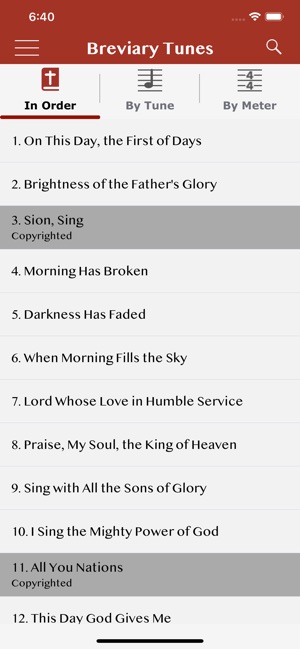 Breviary Tunes(圖1)-速報App