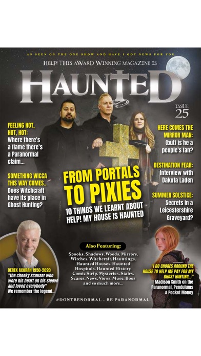 HAUNTED MAGAZINE screenshot1