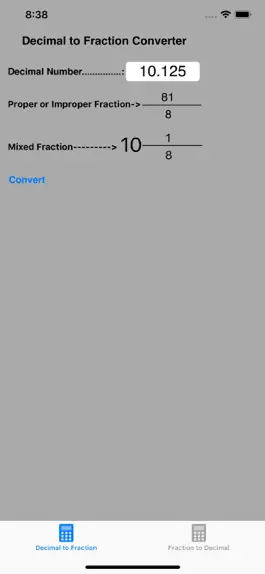 Game screenshot Decimal To Fraction Converter mod apk