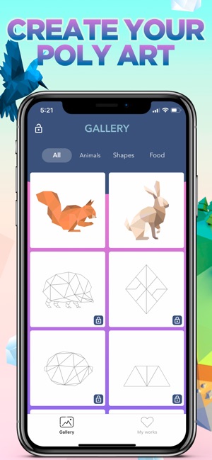 Poly Puzzles Coloring(圖1)-速報App