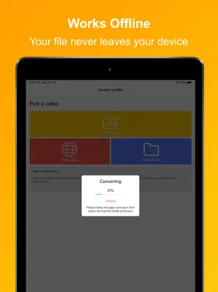 Screenshot 2 MP4 Maker - Video Converter iphone