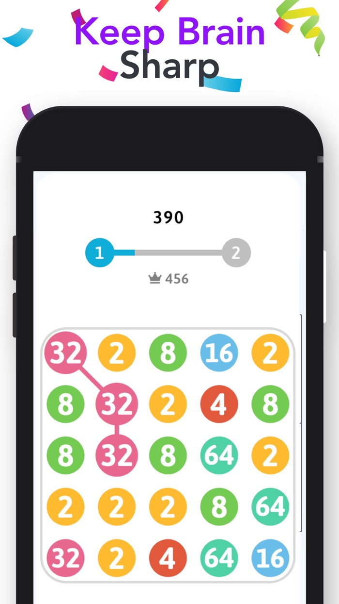 Connect Merge - number puzzle