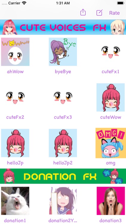 Girl Streamer Soundboard screenshot-3