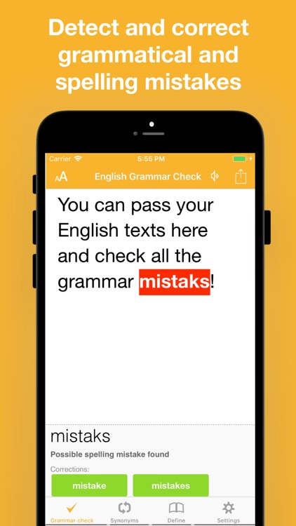 CorrectMe English Grammar help