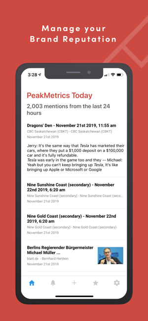 PeakMetrics - Media Monitoring