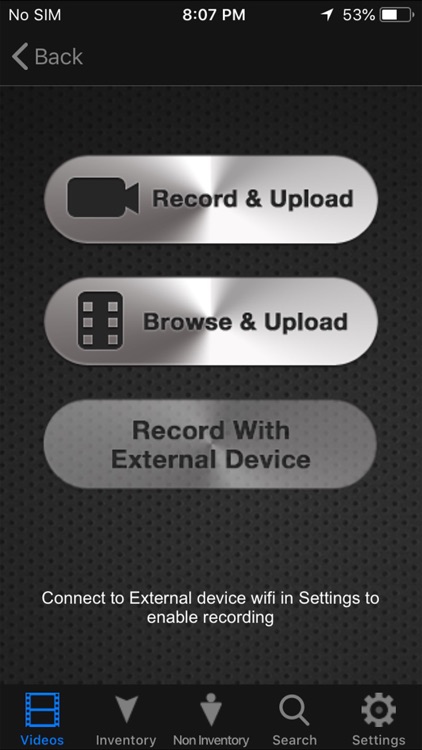 Video Inventory Mobile Manager
