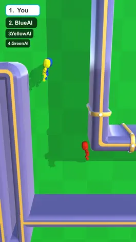 Game screenshot Color Man Race - Parkour Flip apk