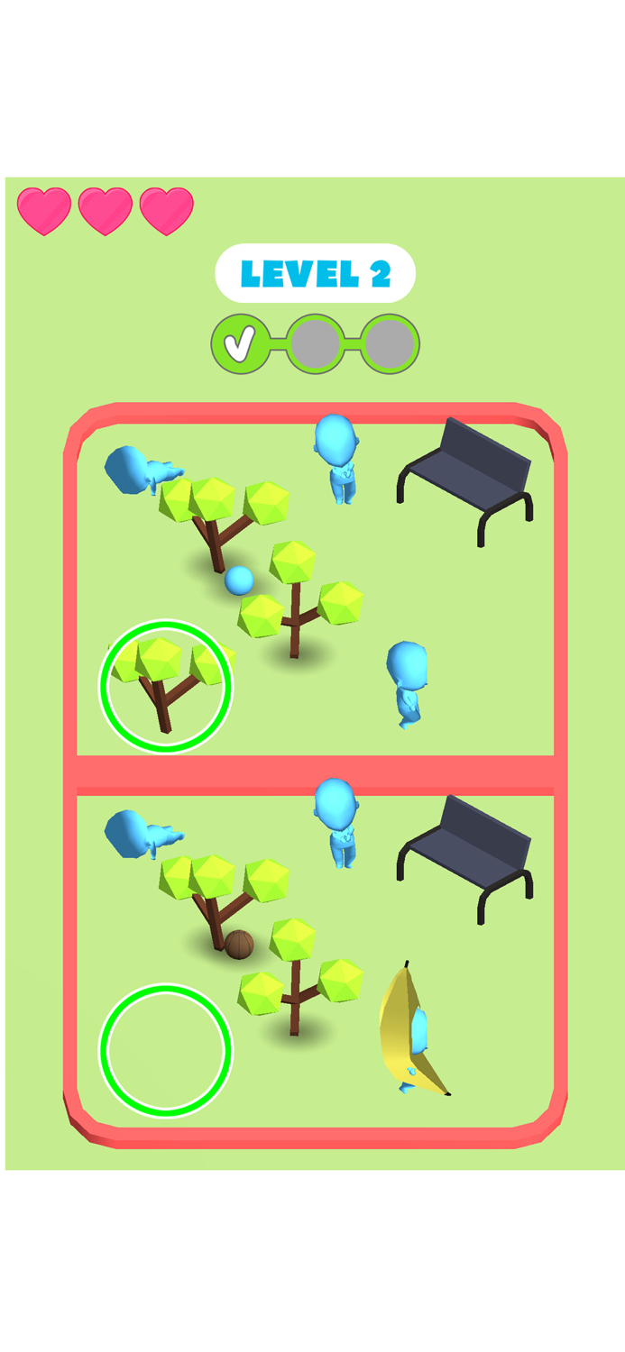 Find the Difference 3D