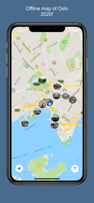 Oslo 2020 — offline map(圖1)-速報App