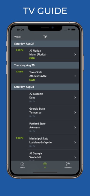 SEC Football Scores and Radio(圖3)-速報App