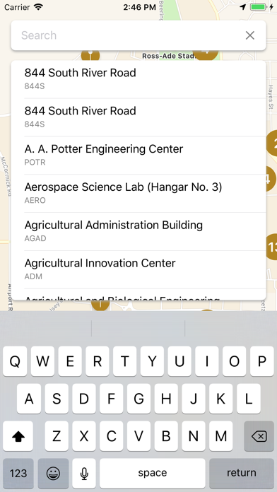 Purdue Campus Maps screenshot 2