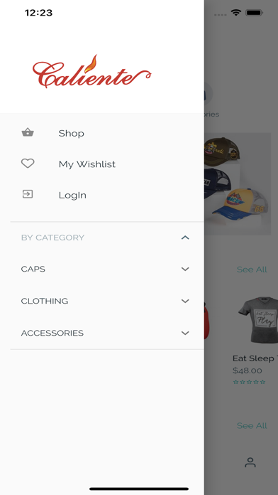 Caliente Store screenshot 2