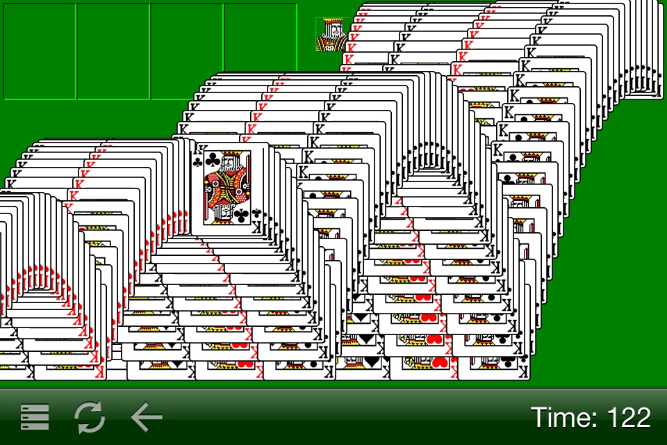 Classic FreeCell HD screenshot 2