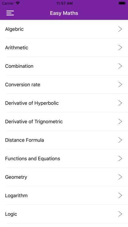 Easy Maths Formulas