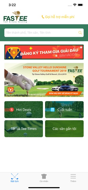 Fastee: Golf Tee Time Booking