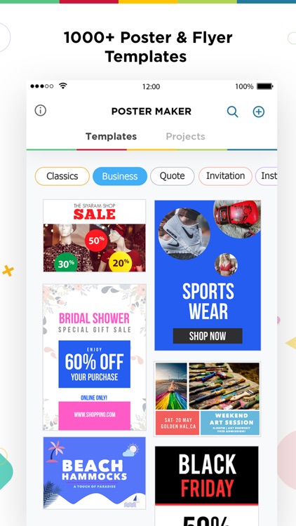 Poster Maker - Flyer Designer! screenshot-0