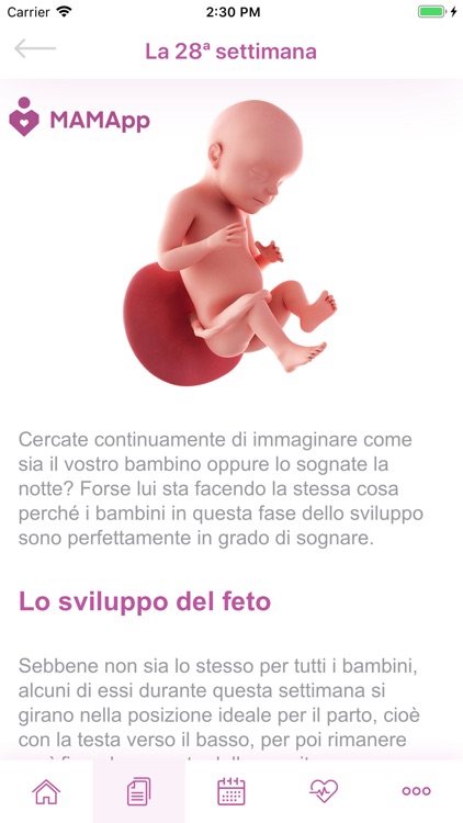 MAMApp IT - App per gravidanza