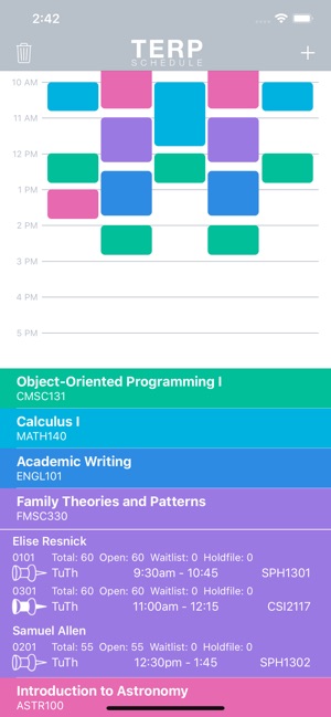 Terp Schedule(圖2)-速報App