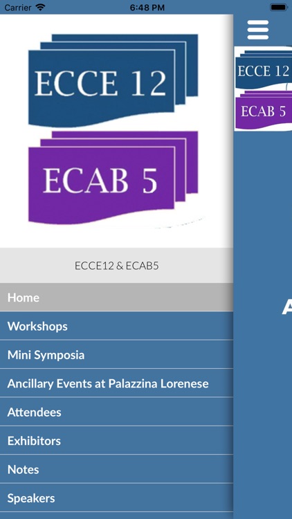 ECCE12 & ECAB5 2019 Florence