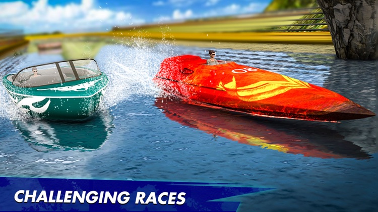 Fun Speed Boat 3D Race Battle