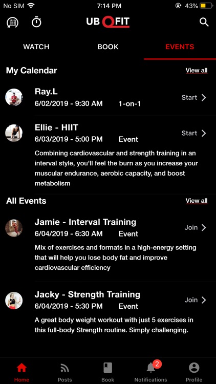 UBQFIT screenshot-3
