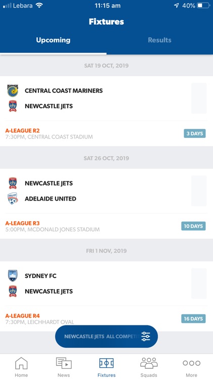 Newcastle Jets Official App screenshot-3