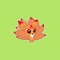 A cute nine-tailed fox sticker app