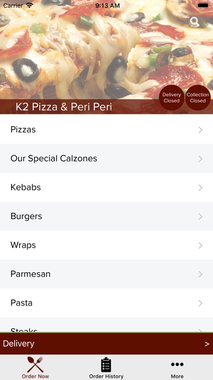 K2 Pizza & Peri Peri