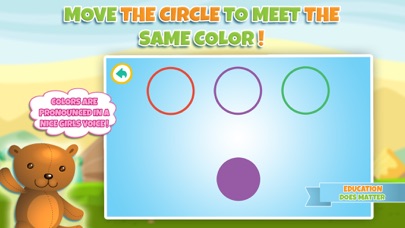 How to cancel & delete Learn colors - Educational game for toddler kids & preschool children from iphone & ipad 3