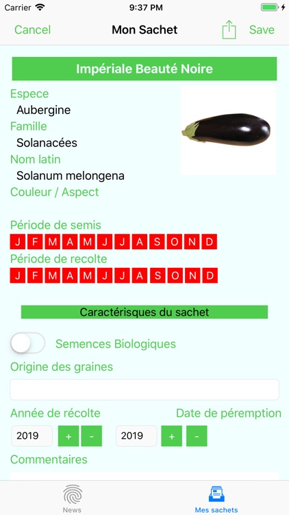 1001 Graines