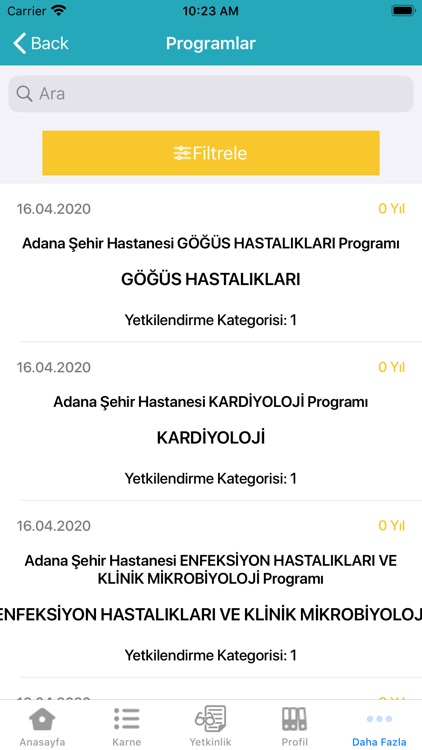 Uzmanlık Eğitimi Takip Sistemi screenshot-5