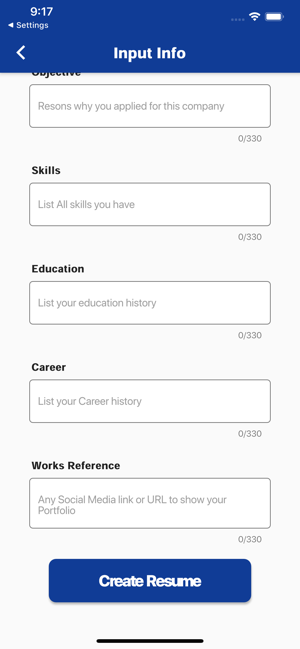 Resumaker -Resume App-(圖3)-速報App