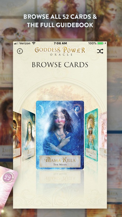 How to cancel & delete Goddess Power Oracle from iphone & ipad 2