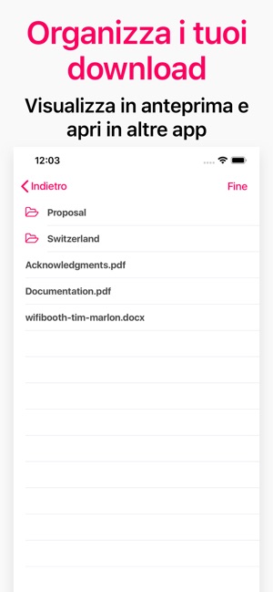 foto wetransfer su iphone scaricare