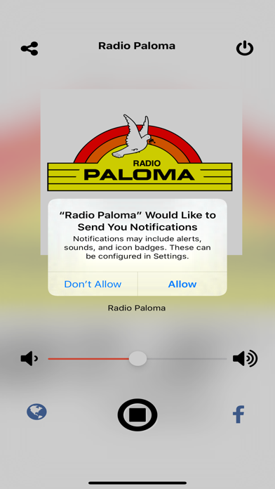 Radio Paloma screenshot 2