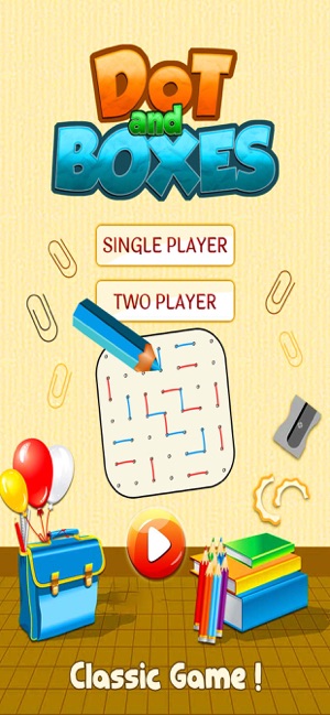 Dots and Boxes Puzzle Game