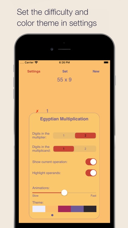 Egyptian Multiplication Method