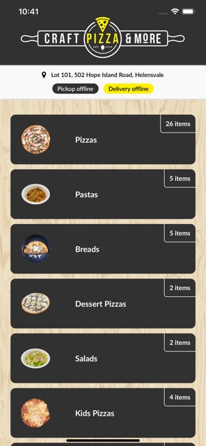 Craft Pizza & More(圖1)-速報App