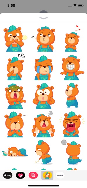 Gấu Pô Sticker(圖1)-速報App