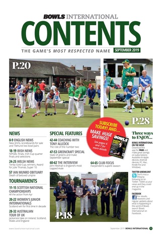 Bowls International Magazine - náhled