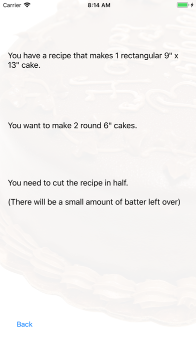 Cake Pan Converter screenshot 3