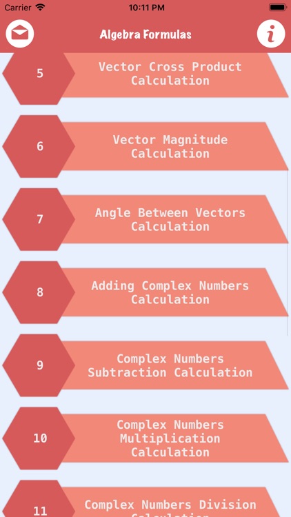 All Algebra Formulas Math calc screenshot-4