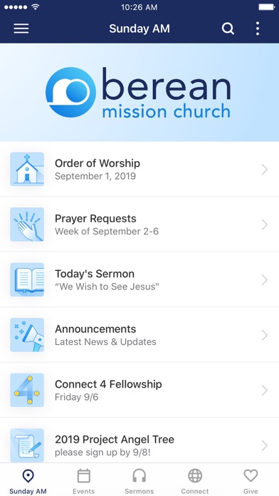 How to cancel & delete Berean Mission Church from iphone & ipad 1