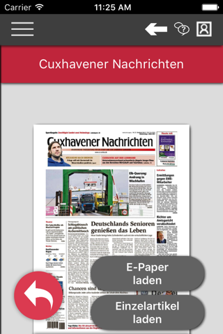 Cuxhaven-Niederelbe e-Paper screenshot 2