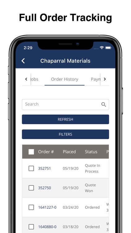 Chaparral Materials